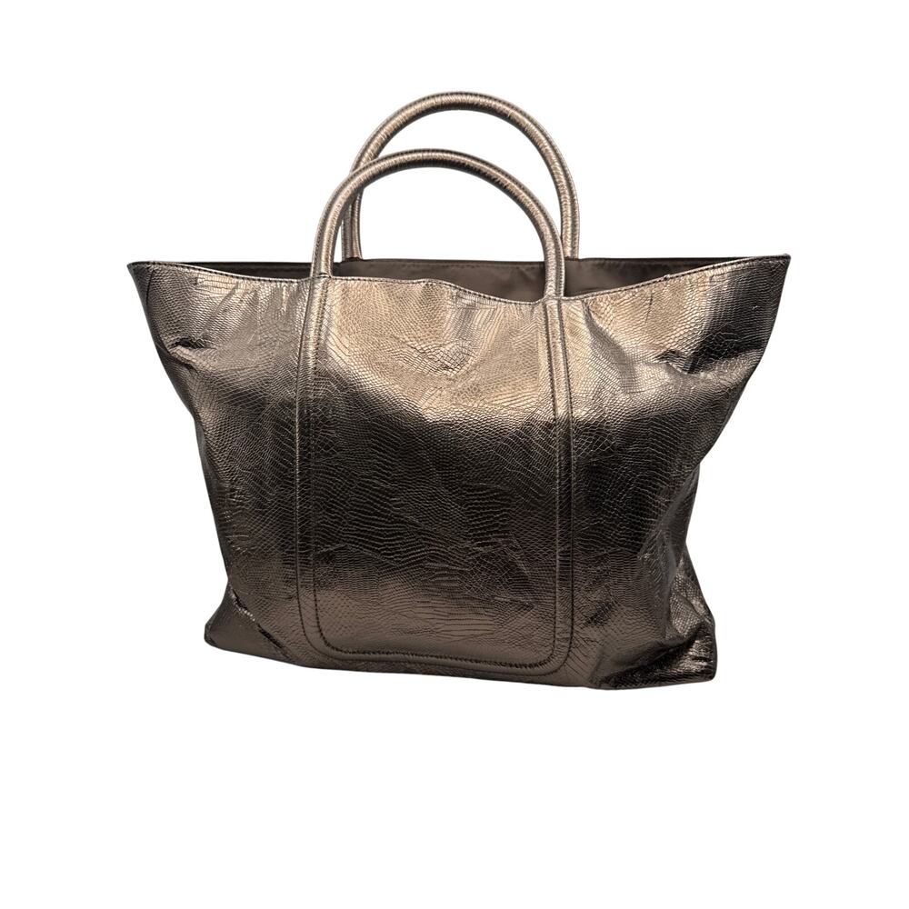 Estee Lauder Silver Tote Bag with Structured Design - Picture 2 of 7
